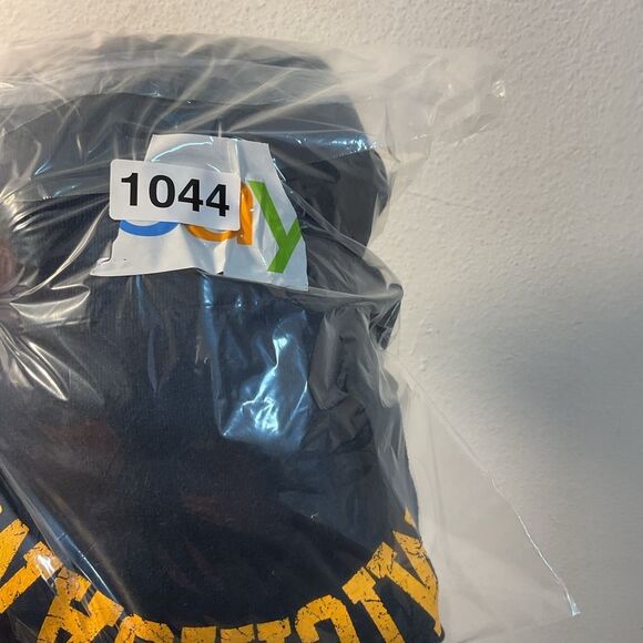 Michigan state university dodger shirt large blue vtg dogers college baby tee - Picture 10 of 11